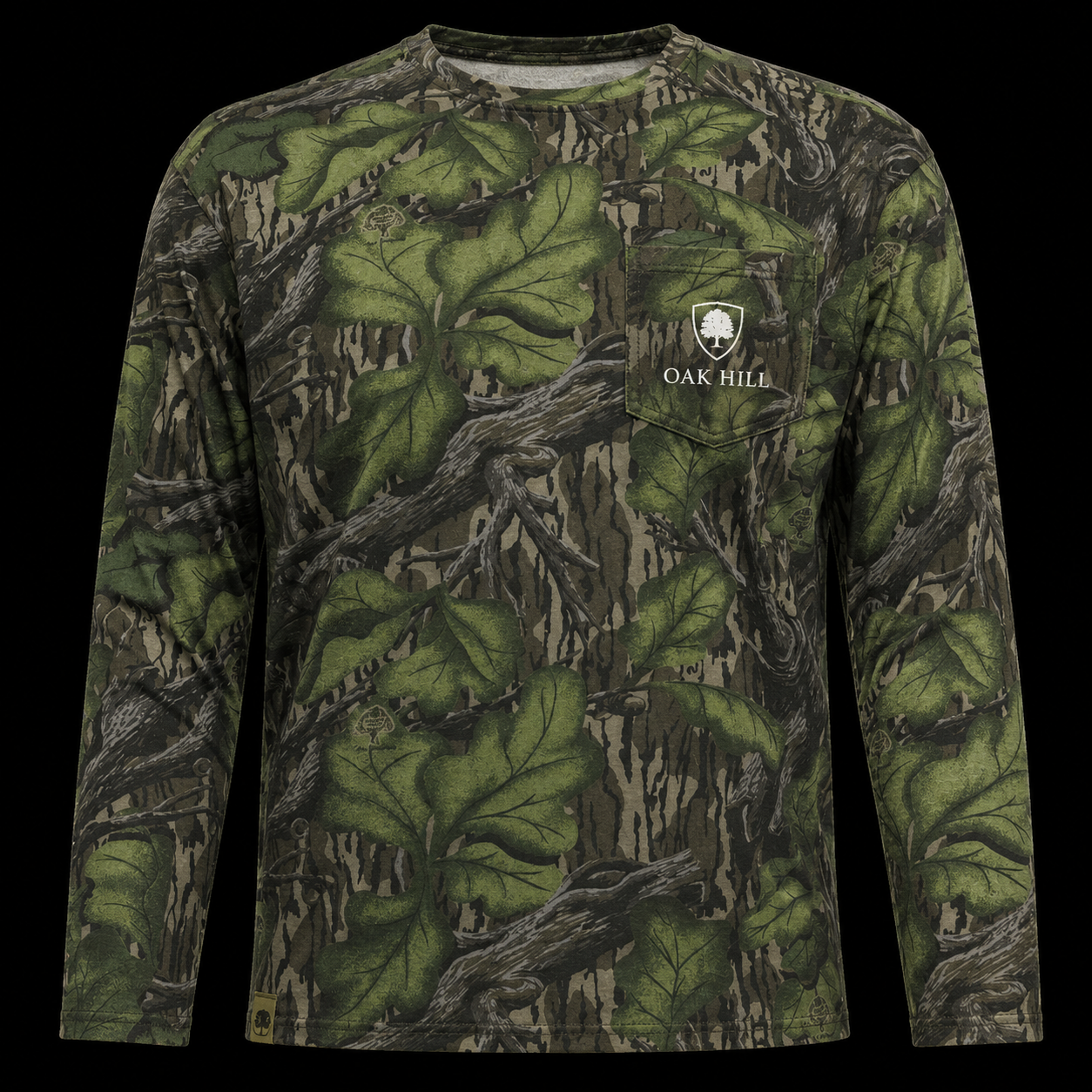 Cotton Mill Long Sleeve Mossy Oak Full Foliage Shirt